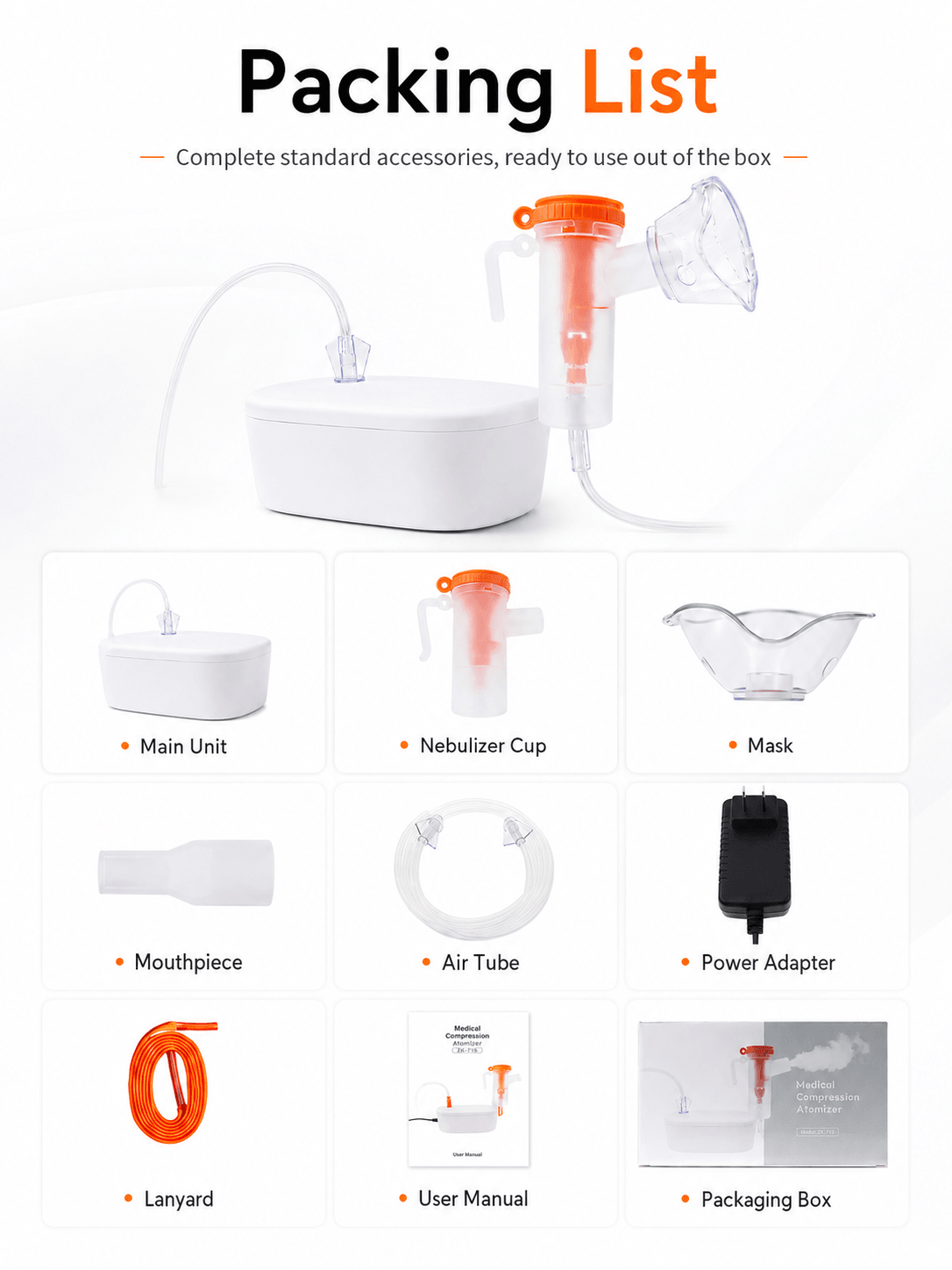 ZK-715 Compressor Nebulizer