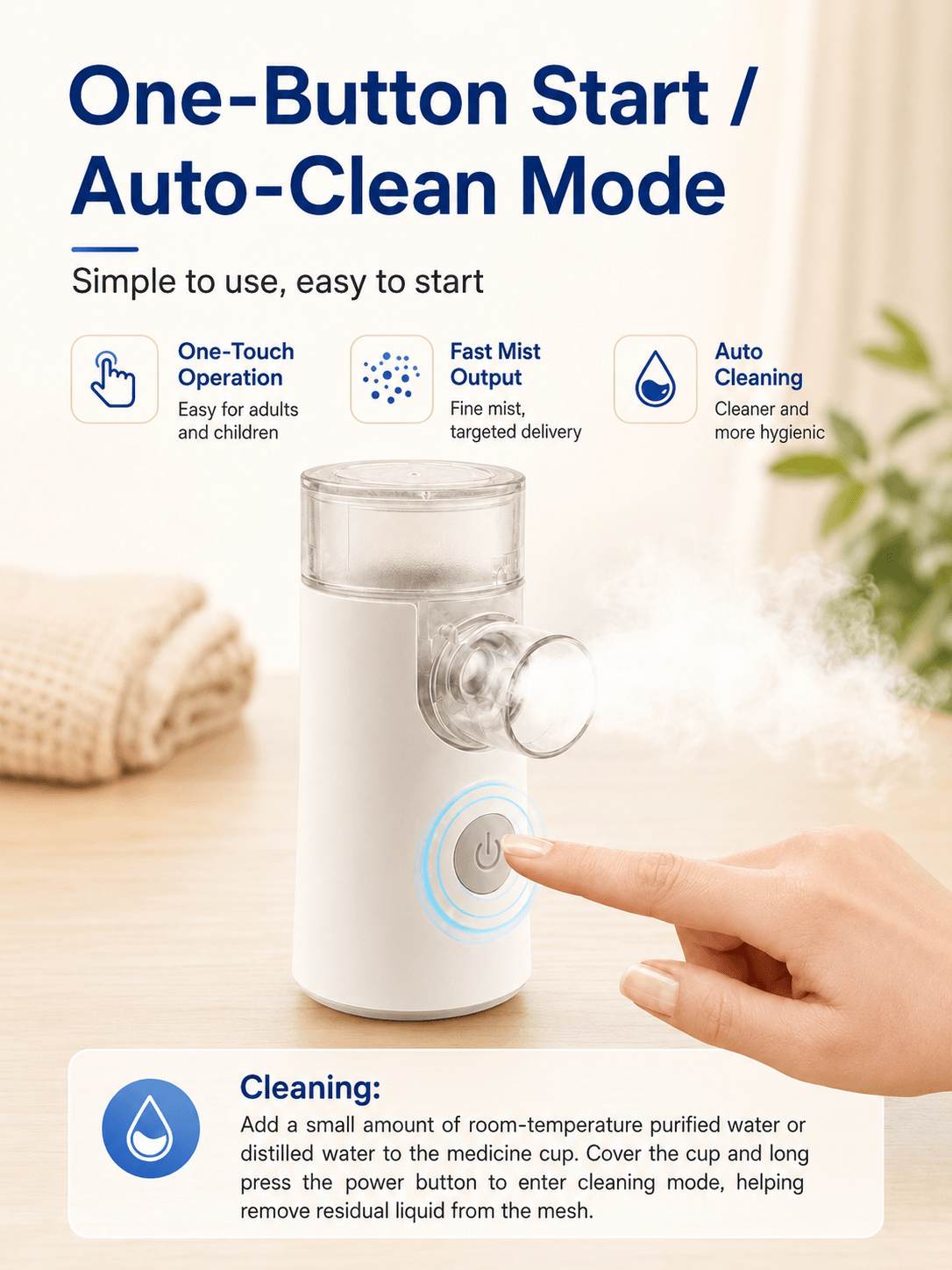 ZK-Q2 Mesh Nebulizer