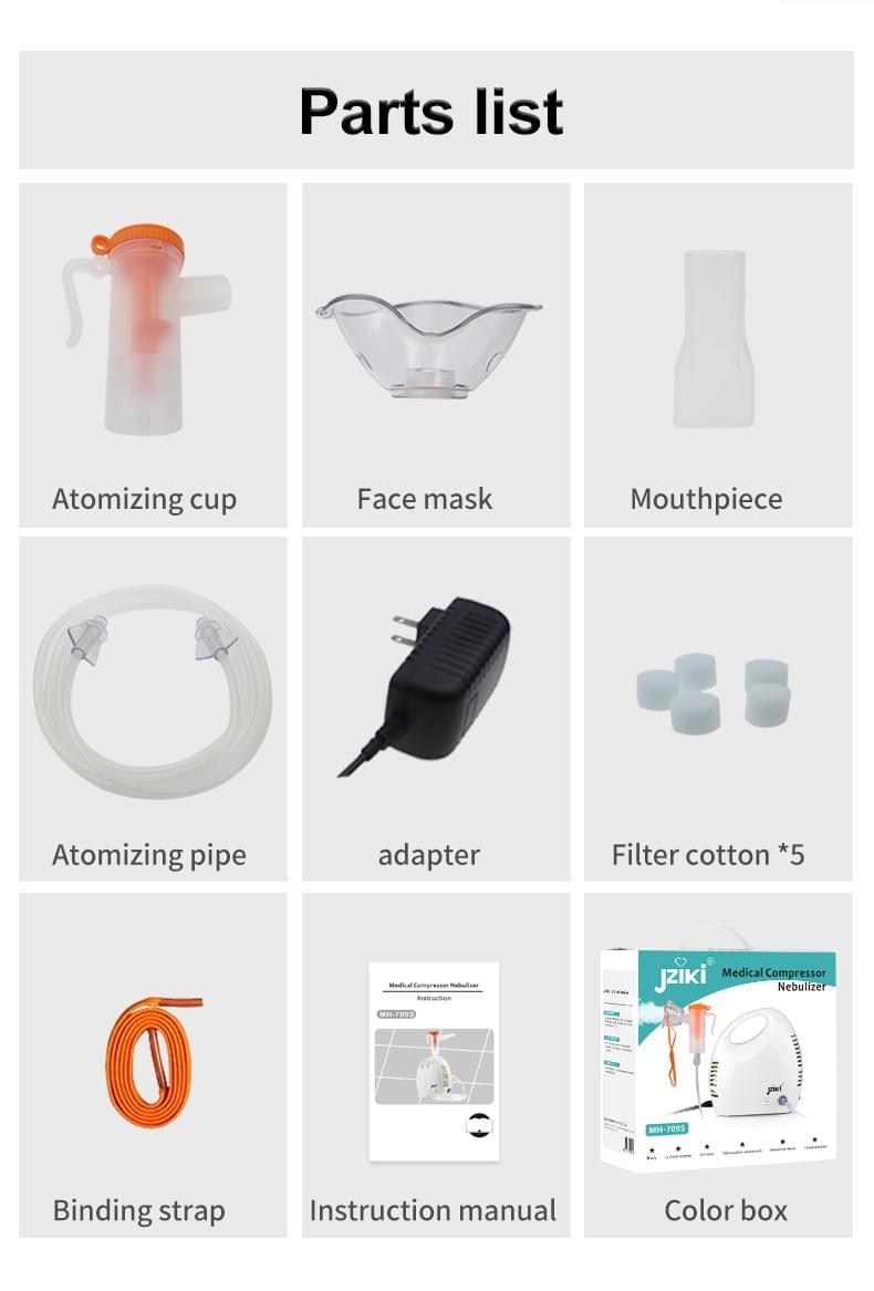 ZK-709S Compressor Nebulizer