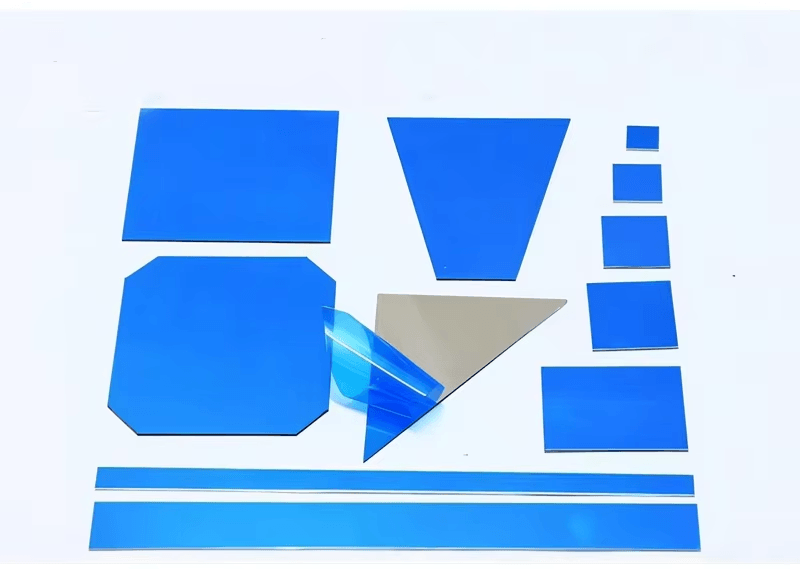 Flat Mirror Front Surface Coating Projector Square Total Reflection Custom Optical Glass Reflector