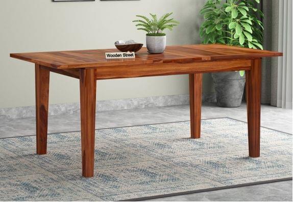 Extendable Dining Table Design online at WoodenStreet Extendable Dining Table Design online at WoodenStreet