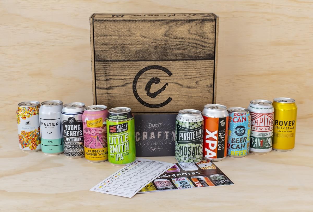 box of craft beer box of craft beer