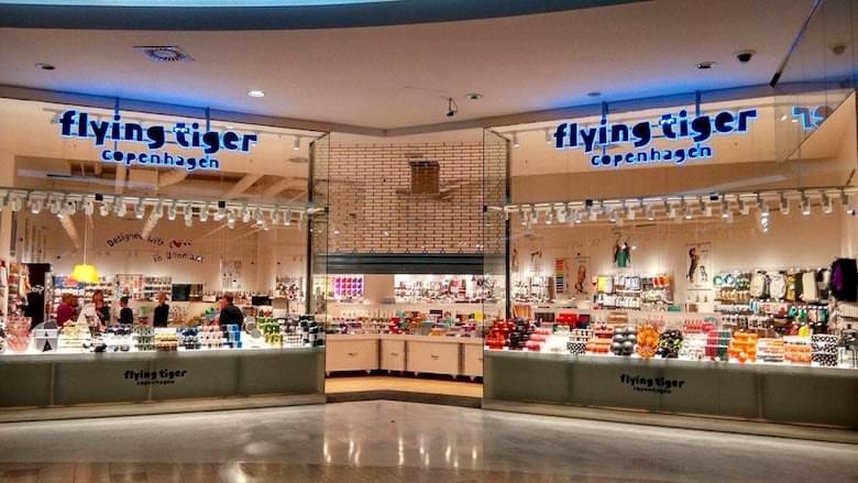 Flying Tiger Copenhagen Store Front Flying Tiger Copenhagen Store Front