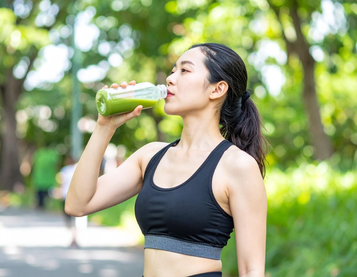 WACHAのサボテンと桃を配合したグリーン抹茶のまろやかな味を評価する40代女性の口コミ画像。 WACHAのサボテンと桃を配合したグリーン抹茶のまろやかな味を評価する40代女性の口コミ画像。