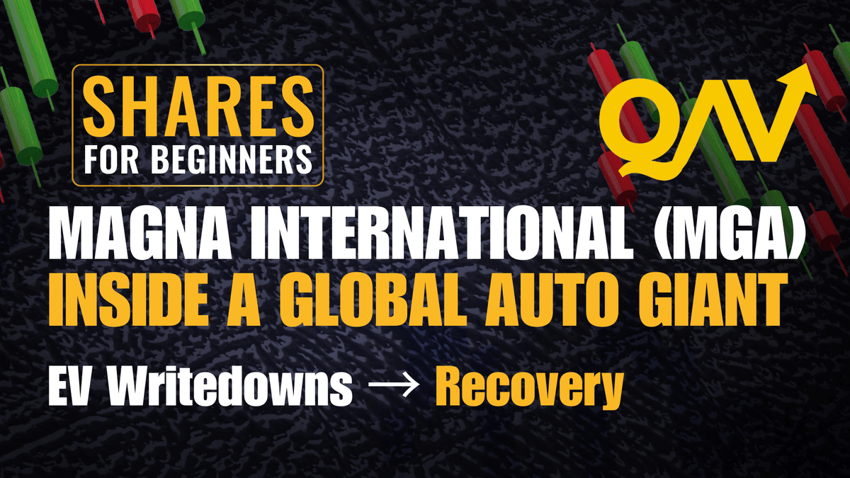 Magna International MGA Inside a global giant. EV Writedowns to Recovery Shares for Beginners QAV Magna International MGA Inside a global giant. EV Writedowns to Recovery Shares for Beginners QAV