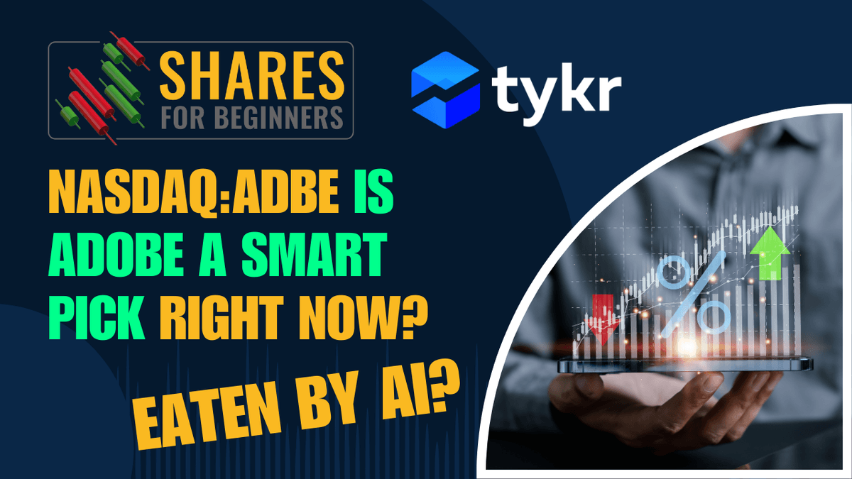 NASDAQ:ADBE Is Adobe a smart pick rigt now? Eaten By AI? NASDAQ:ADBE Is Adobe a smart pick rigt now? Eaten By AI?