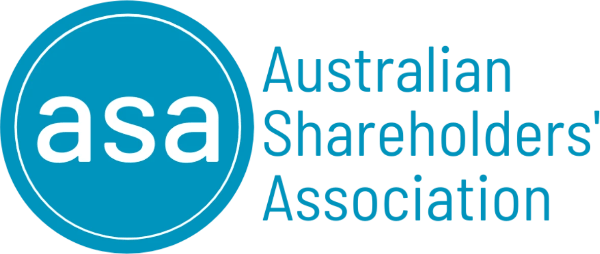 Australian Shareholders' Association ASA logo Australian Shareholders' Association ASA logo