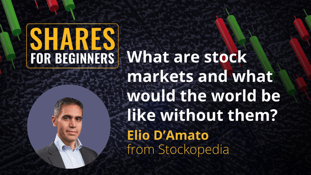What are stock markets and what would the world be like without them? Elio D’Amato from Stockopedia What are stock markets and what would the world be like without them? Elio D’Amato from Stockopedia