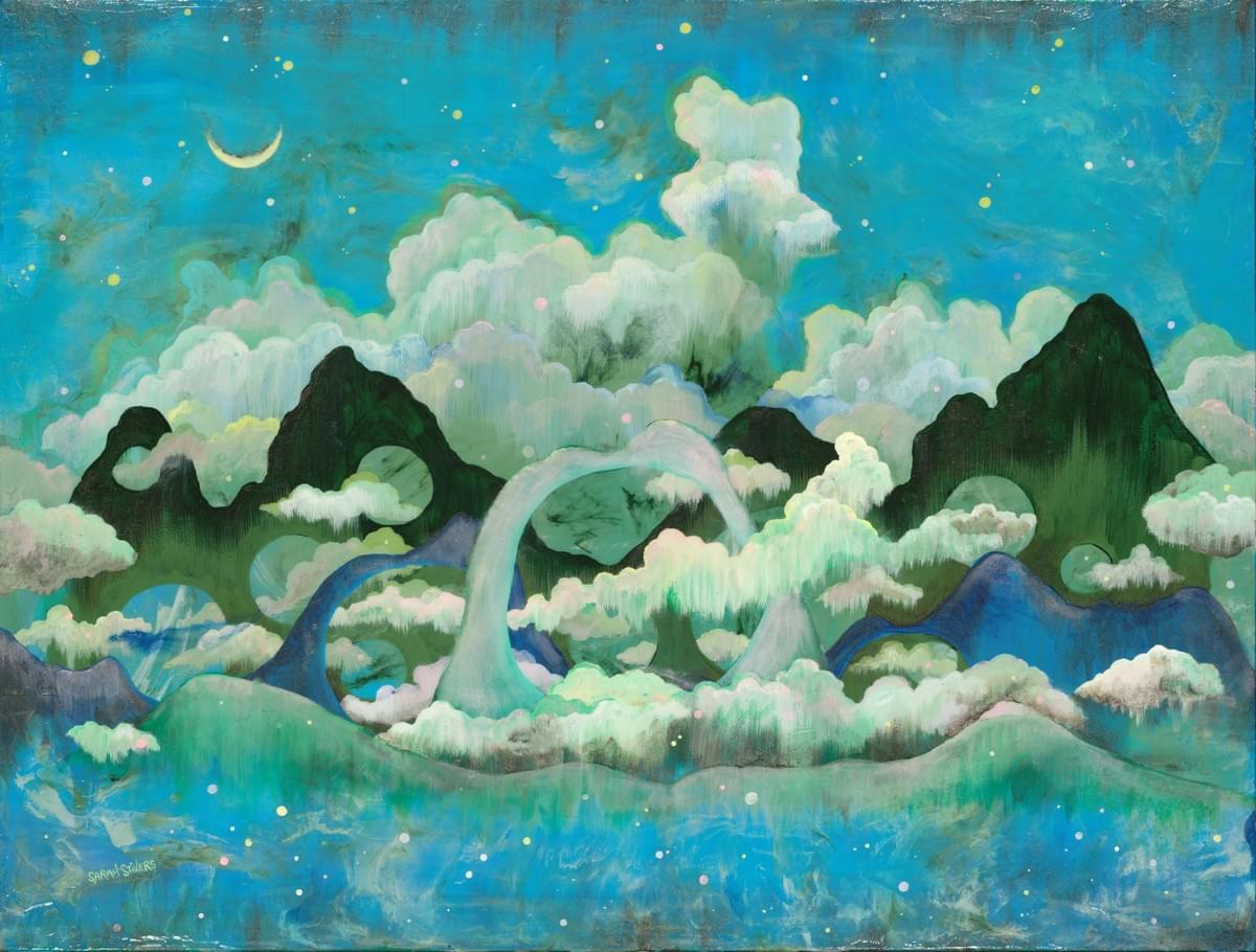 Cosmic Drip Sarah Stivers Painting 2025 acrylic on canvas Cosmic Drip Sarah Stivers Painting 2025 acrylic on canvas