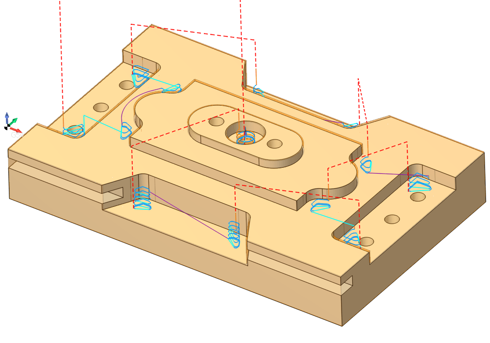 ENCY CAM 殘料清角加工辨識 ENCY CAM 殘料清角加工辨識