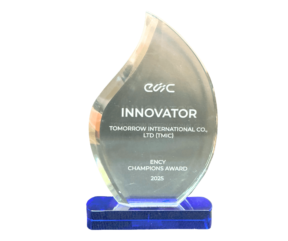 明日國際榮獲 ENCY 技術冠軍獎 明日國際榮獲 ENCY 技術冠軍獎