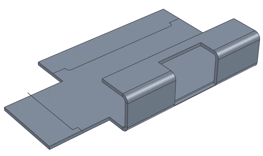 IronCAD 2026 草圖折彎強化,支援弧線折彎與更穩定展開。 IronCAD 2026 草圖折彎強化,支援弧線折彎與更穩定展開。