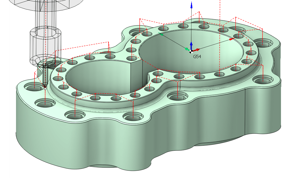 ENCY CAM 鑽孔自動辨識加工 ENCY CAM 鑽孔自動辨識加工