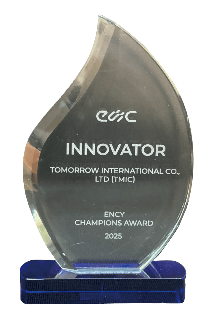 明日國際榮獲 ENCY 技術冠軍獎 明日國際榮獲 ENCY 技術冠軍獎
