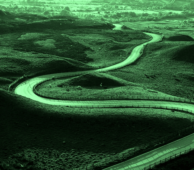 David Hockney | Carrowby Hill (1998) David Hockney | Carrowby Hill (1998)