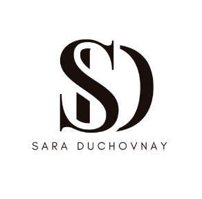 Sara Duchovnay Styling personal stylist logo Sara Duchovnay Styling personal stylist logo
