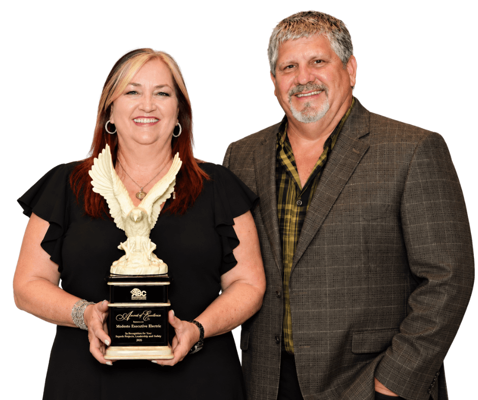 Modesto Executive Electric named 2025 ABC NorCal Excellence in Construction Award winner Modesto Executive Electric named 2025 ABC NorCal Excellence in Construction Award winner