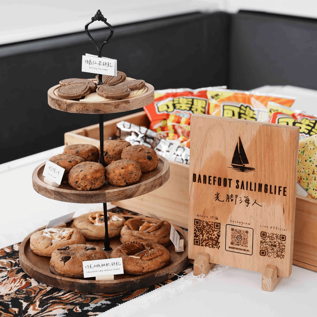 光腳海人包船專屬甜點,好吃又好玩! 光腳海人包船專屬甜點,好吃又好玩!