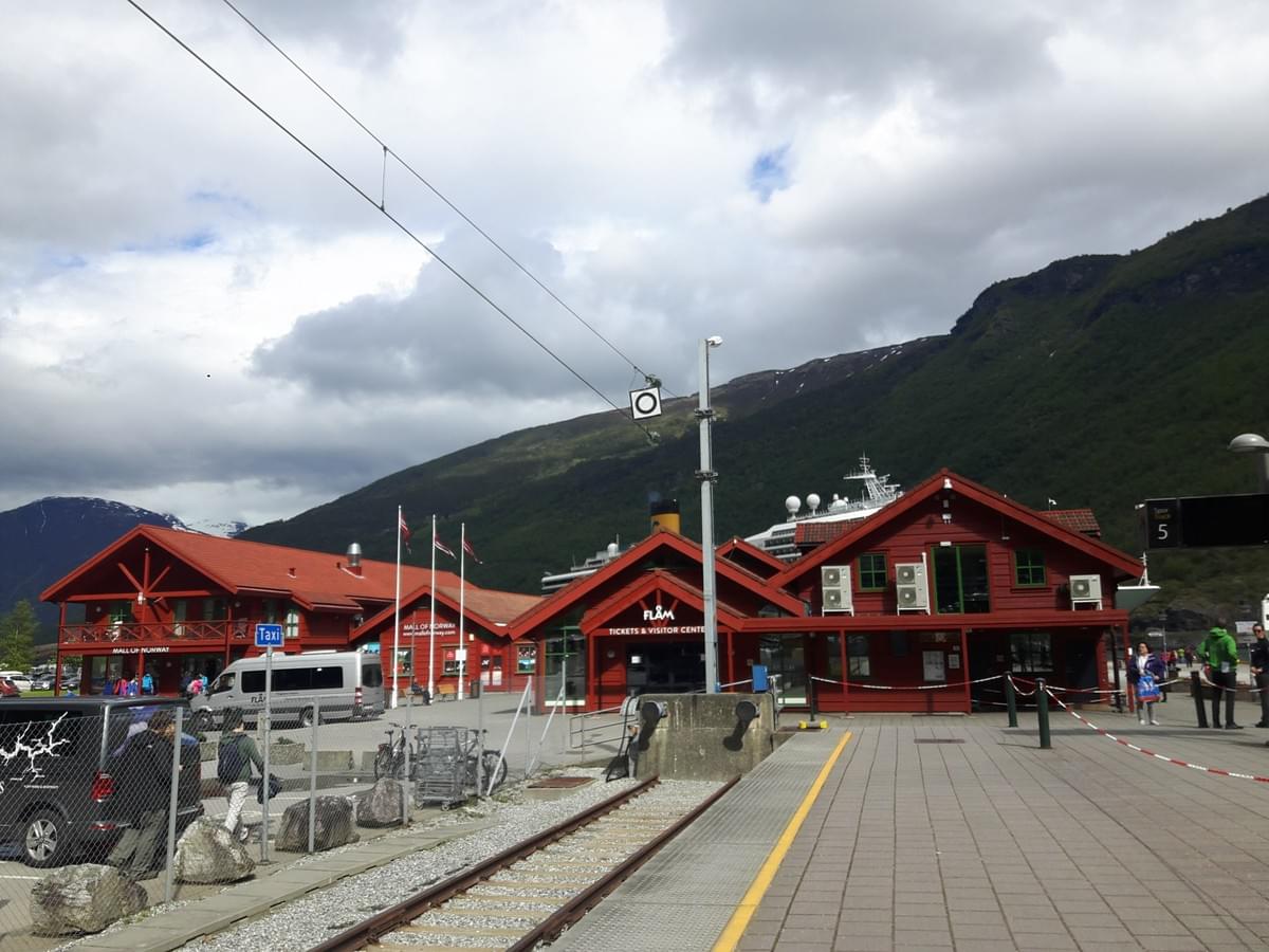 Flam Train Station Flam Train Station