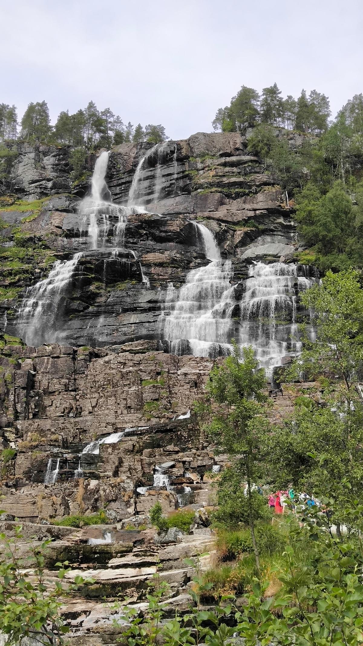Tvinde Waterfall in the month of July Tvinde Waterfall in the month of July