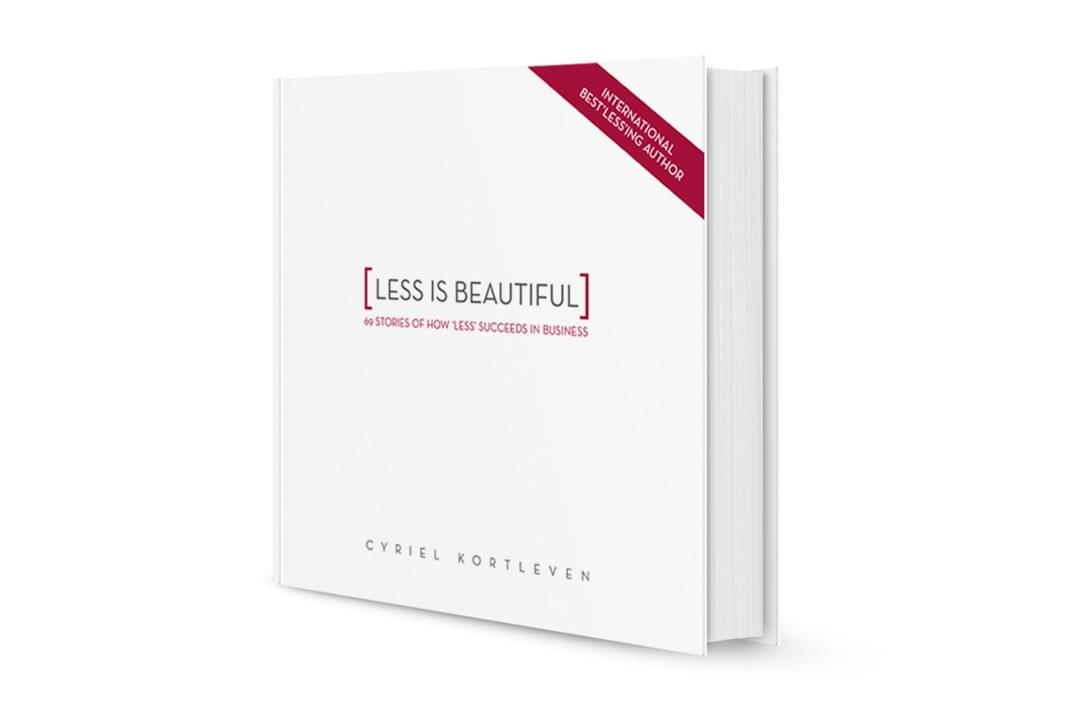 Cover book Less is Beautiful Cover book Less is Beautiful