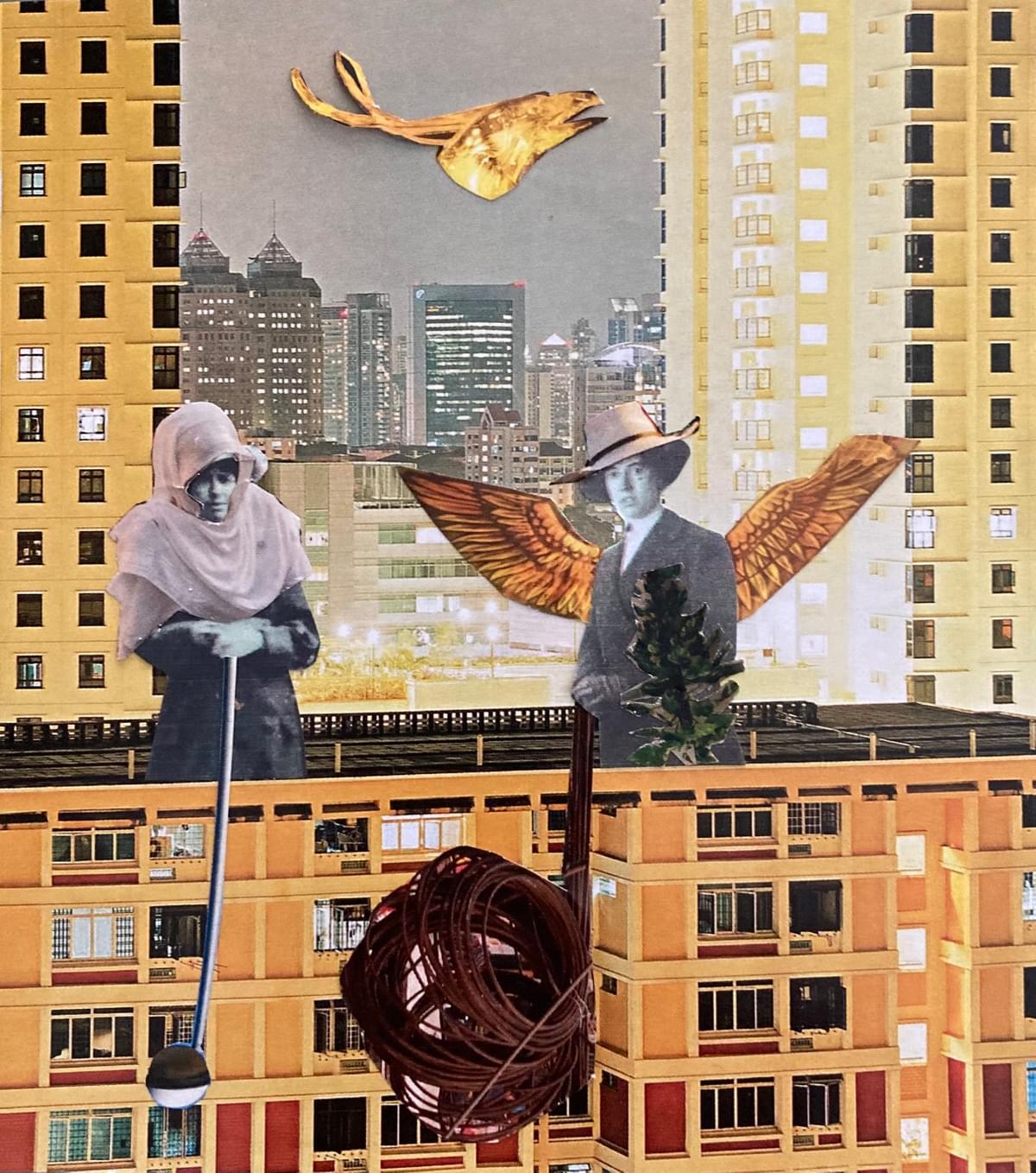 Herencia de vuelo (Genealogía) - 14,4x12,9 cm - Silvia Estrems 2023 Herencia de vuelo (Genealogía) - 14,4x12,9 cm - Silvia Estrems 2023