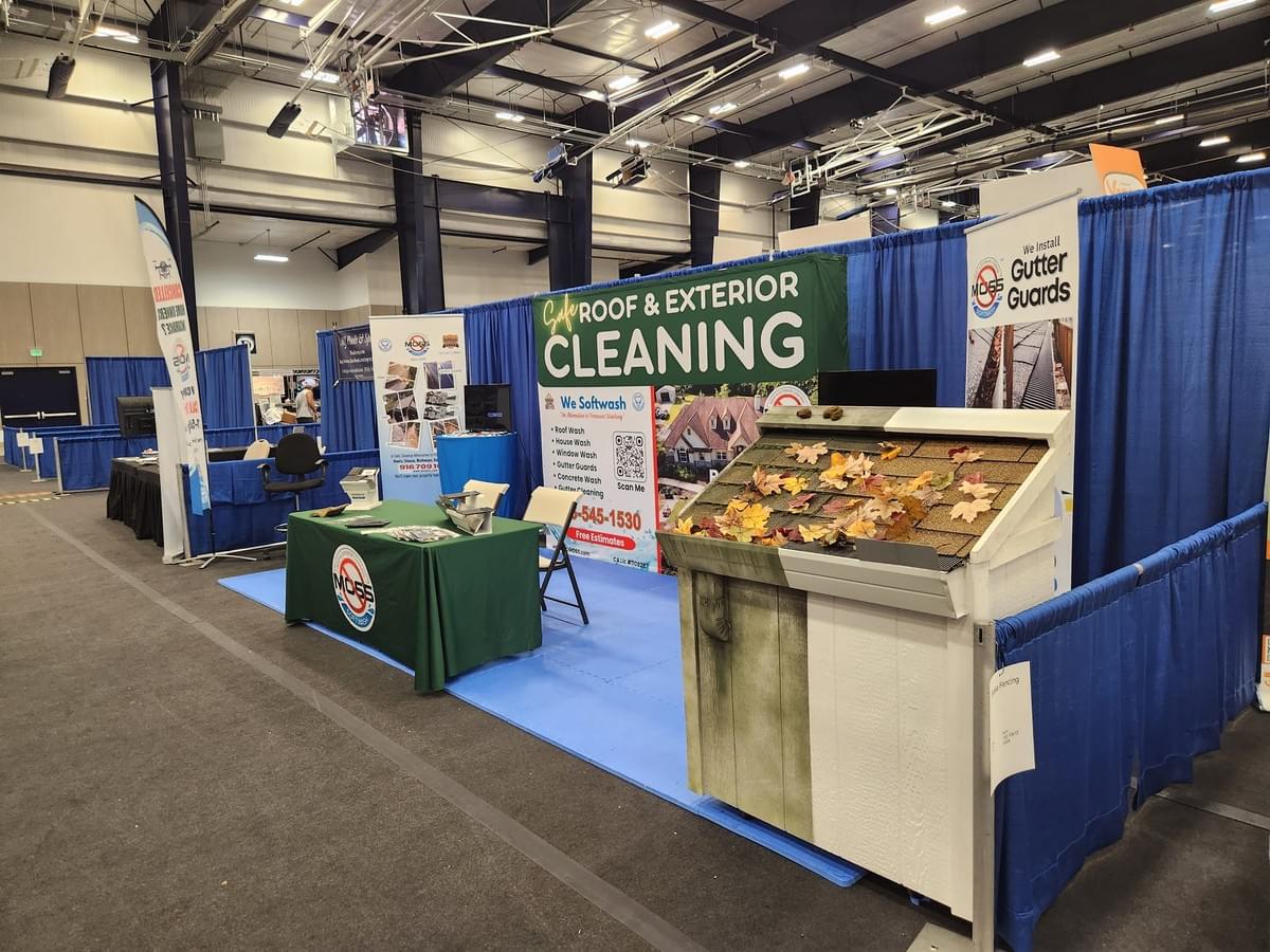 Roseville Tr-County Home and Garden Show with No Moss Softwash Roseville Tr-County Home and Garden Show with No Moss Softwash