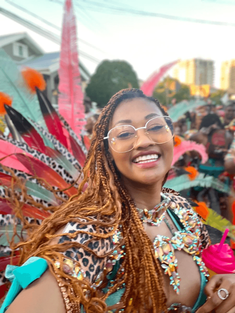 Cultures Uncovered Brit Thompson Caribbean Carnival Trini Trinidad feathers Cultures Uncovered Brit Thompson Caribbean Carnival Trini Trinidad feathers
