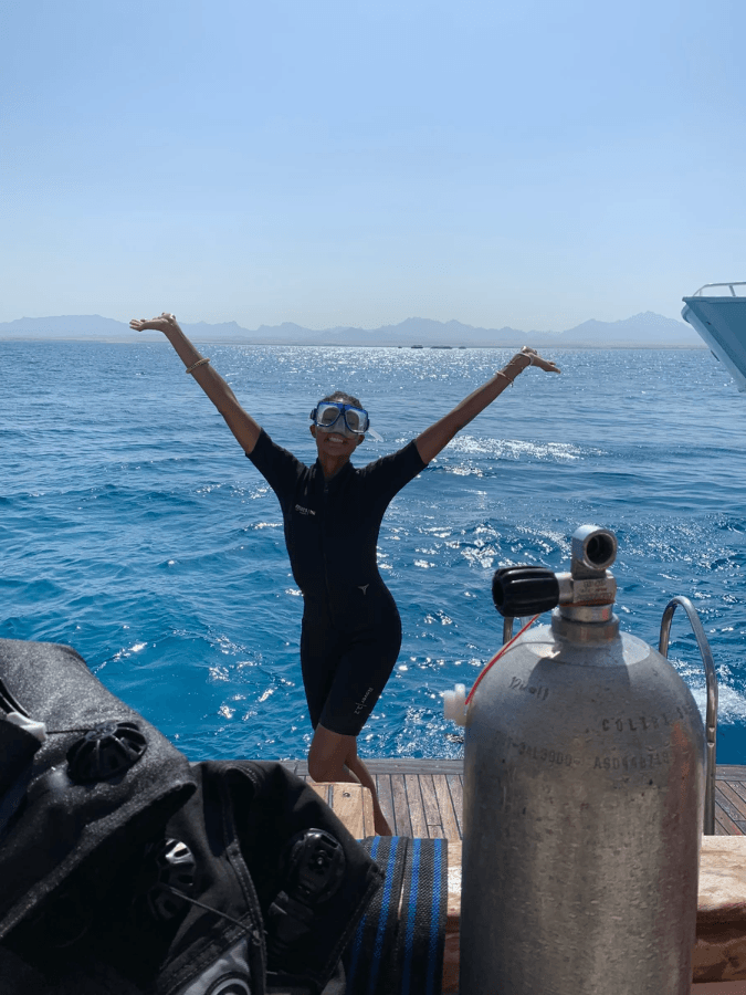 CulturesUncovered Brit Thompson Egypt sailing Red Sea Hurghada scuba diving black girls solo travel CulturesUncovered Brit Thompson Egypt sailing Red Sea Hurghada scuba diving black girls solo travel