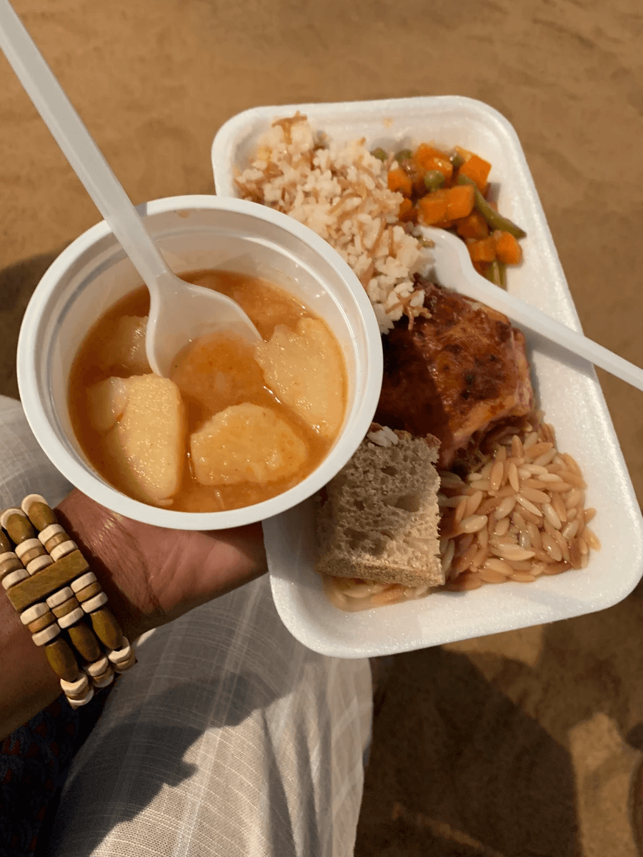 CulturesUncovered Brit Thompson Egypt food from Nubian village dinner CulturesUncovered Brit Thompson Egypt food from Nubian village dinner