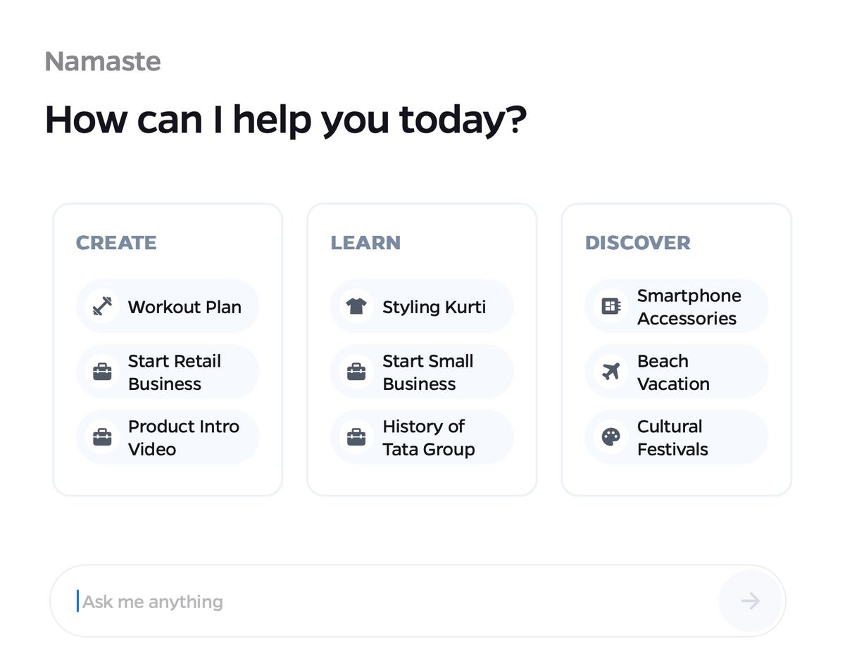 Krutrim AI website Krutrim AI website
