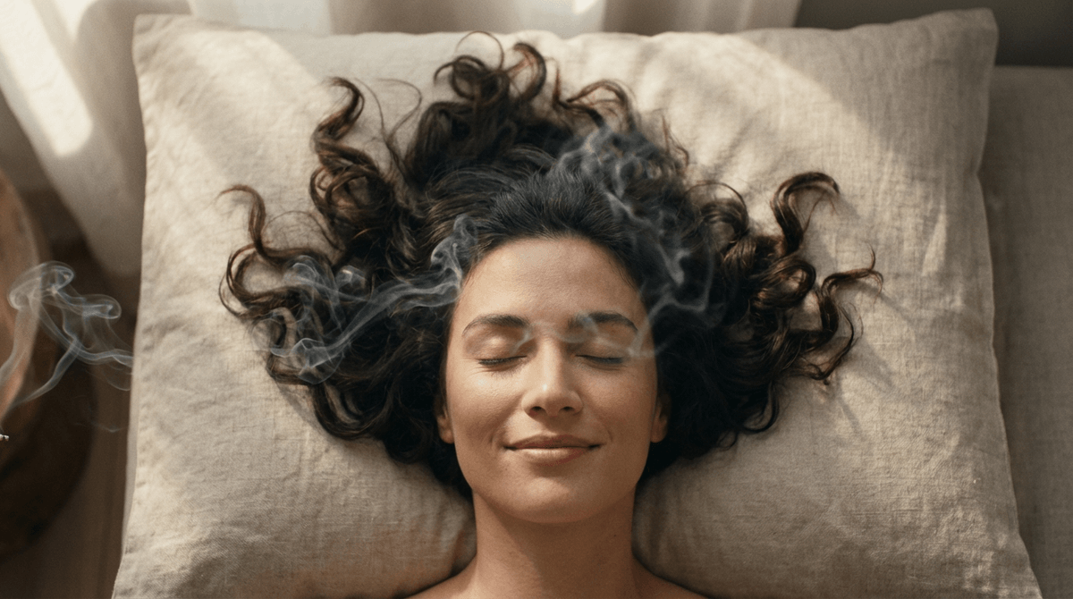 Handcrafted Japanese incense burner made from solid brass with a timeless curved silhouette. Handcrafted Japanese incense burner made from solid brass with a timeless curved silhouette.