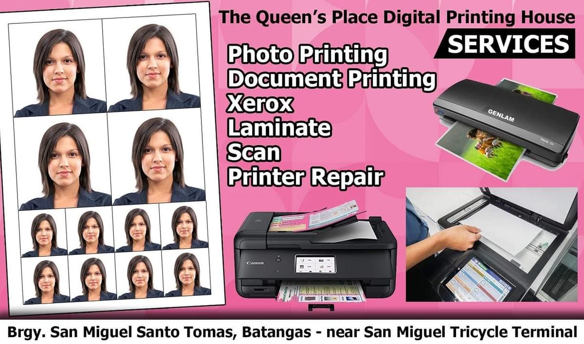 Photo Printing, Document Printing, Photo copy, Laminate, Scan, Printer Repair Photo Printing, Document Printing, Photo copy, Laminate, Scan, Printer Repair