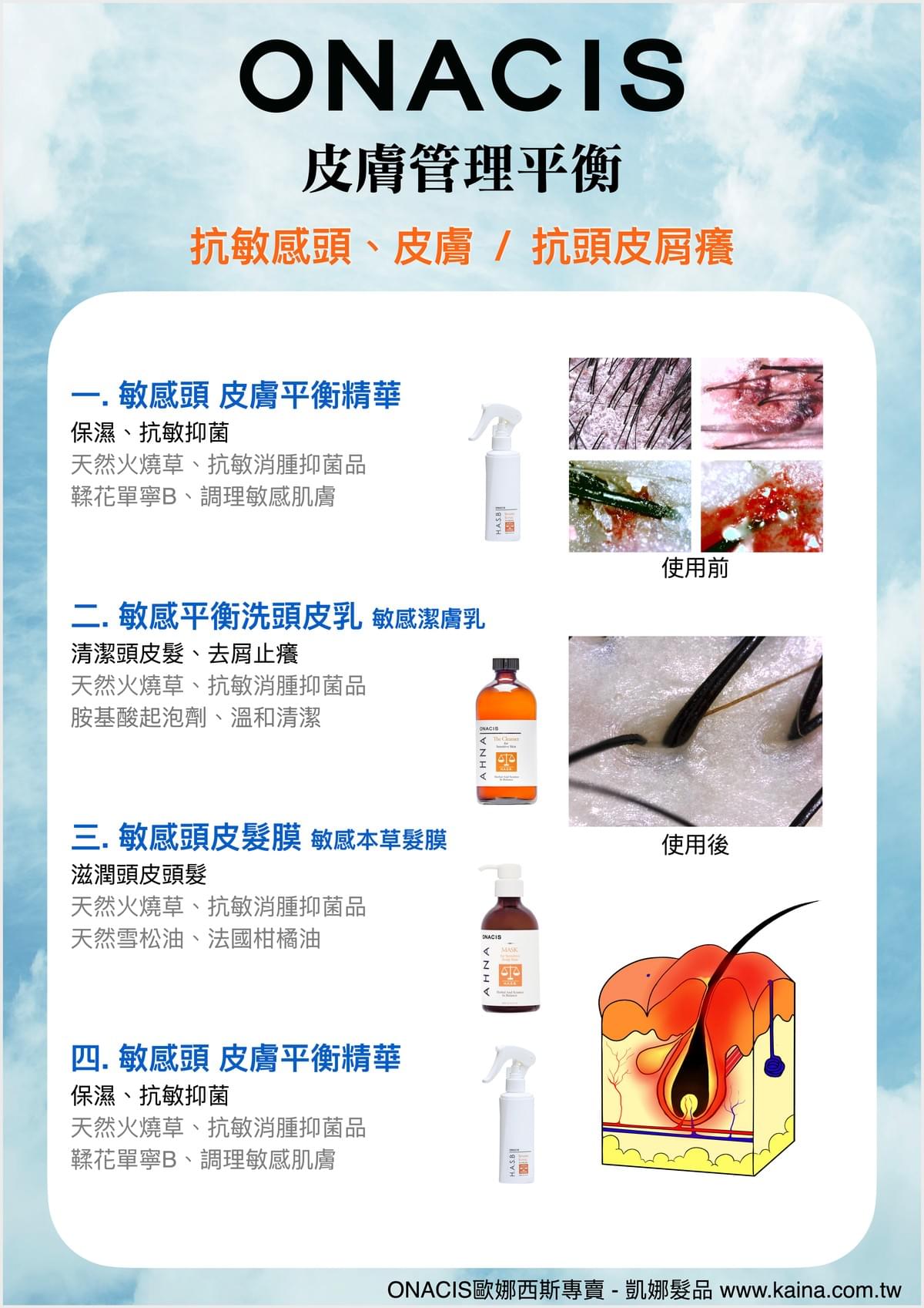 ONACIS 歐娜西斯|海鹽草潔膚乳 ( 頭皮、皮膚清潔 ) 500ml