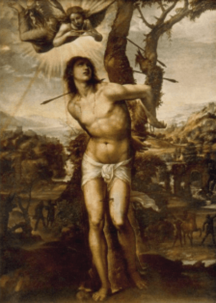 Saint Sebastian by II Sodoma (1477-1549) Saint Sebastian by II Sodoma (1477-1549)