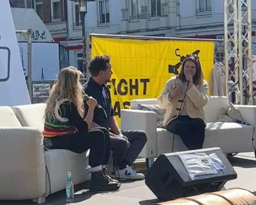 Lara-Maria Wichels, Jan Spille, Lisa Dörrer, greenpeace, fashion revolution, Hamburg, Spielbudenplatz, Nachhaltiger Schmuck, Panel Talk Lara-Maria Wichels, Jan Spille, Lisa Dörrer, greenpeace, fashion revolution, Hamburg, Spielbudenplatz, Nachhaltiger Schmuck, Panel Talk