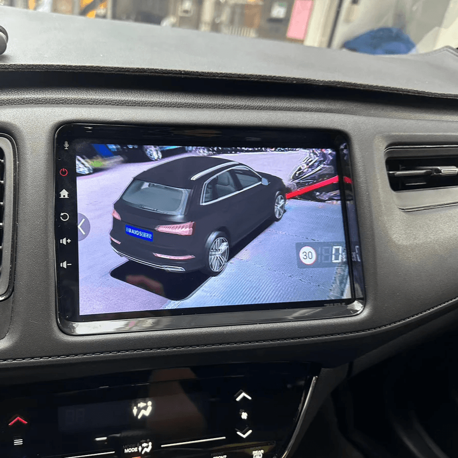 Honda HR-V 四鏡頭 360° 環景拼接畫面 Honda HR-V 四鏡頭 360° 環景拼接畫面