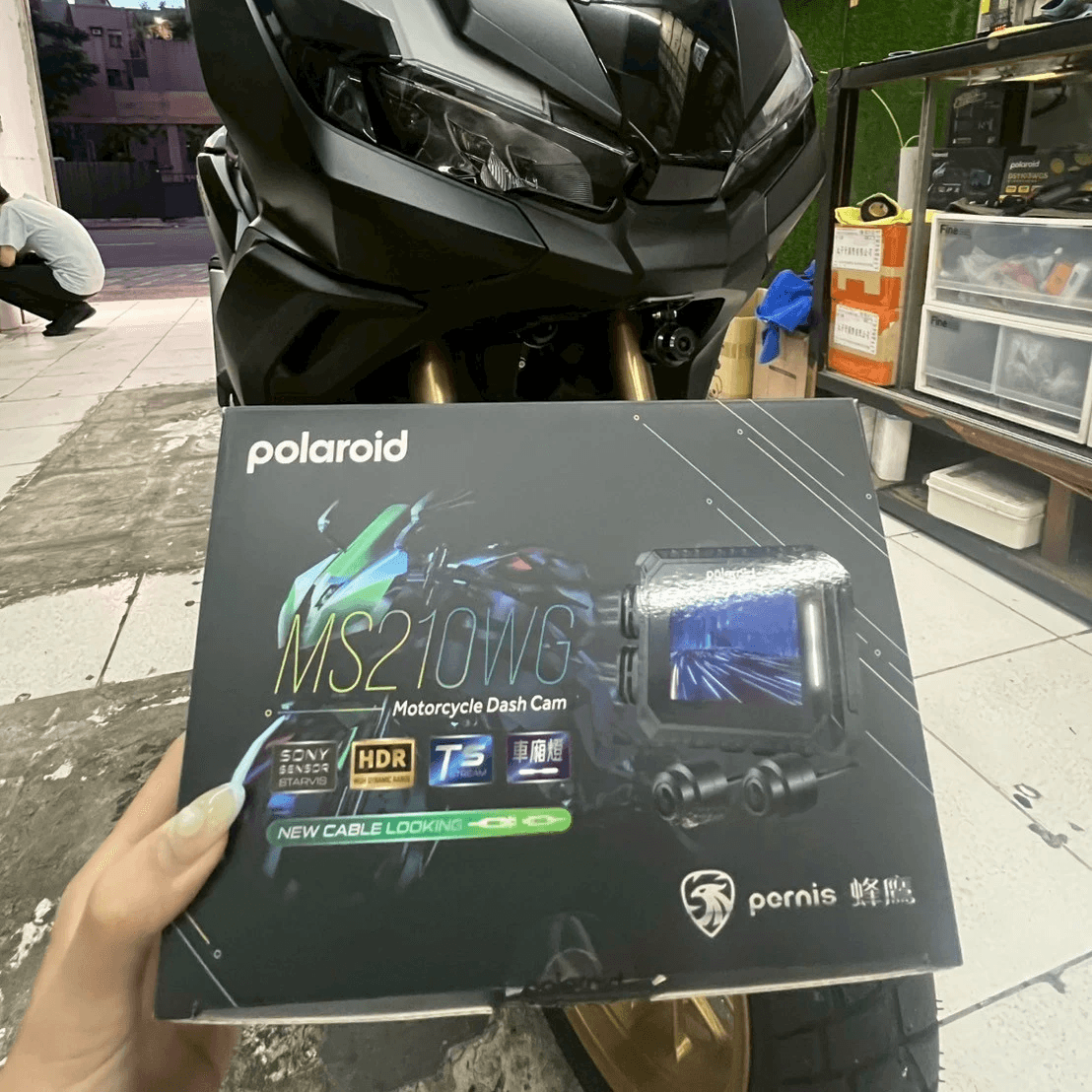 Honda ADV 安裝 Polaroid MS210WG Honda ADV 安裝 Polaroid MS210WG