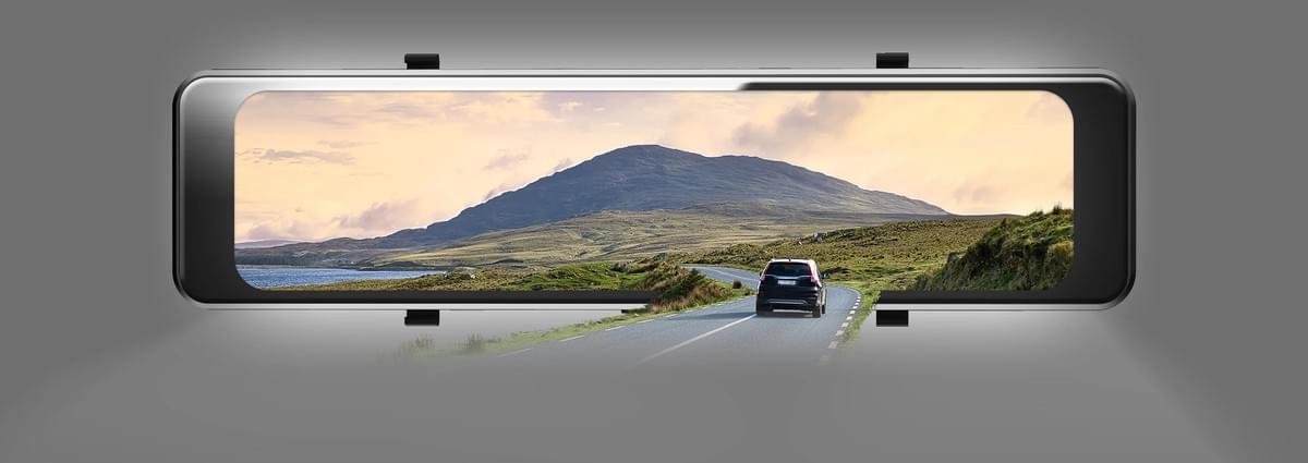 Pernis T1111+ 雙鏡頭電子後視鏡行車記錄器|11.26吋IPS觸控螢幕・前後1080P雙錄影・GPS測速提醒・汽車倒車顯影