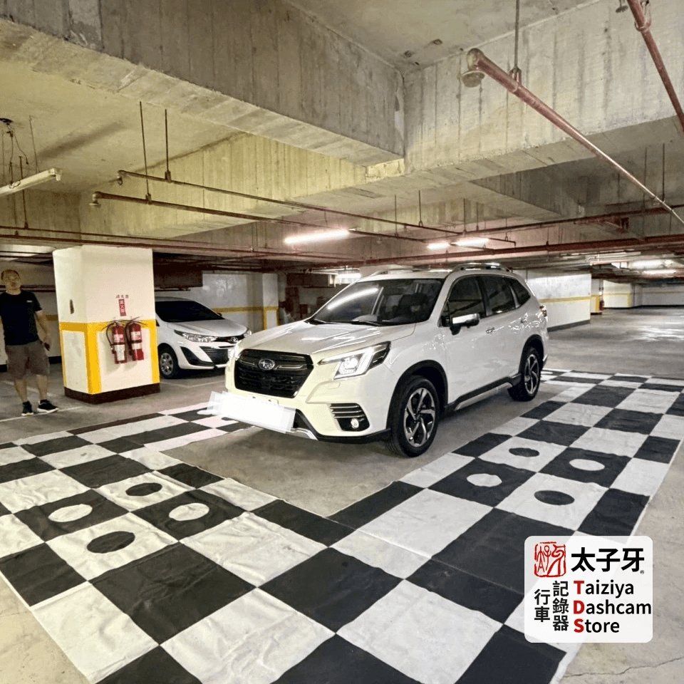 太子牙地下室環景校正示意 太子牙地下室環景校正示意