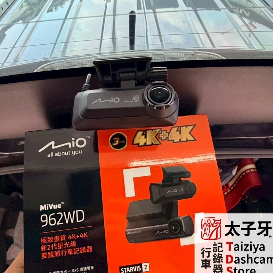 Mivue 962WD 安裝完成 外觀與線路隱藏效果 Mivue 962WD 安裝完成 外觀與線路隱藏效果