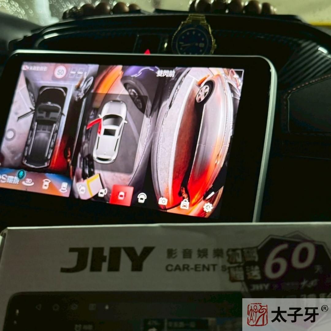 360 環景鏡頭霧化導致畫質模糊示意 360 環景鏡頭霧化導致畫質模糊示意