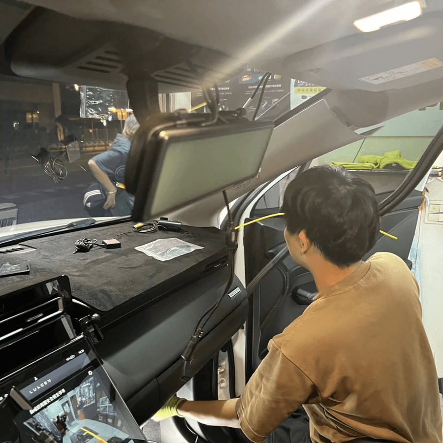 文山車主抵達太子牙門市實拍 文山車主抵達太子牙門市實拍