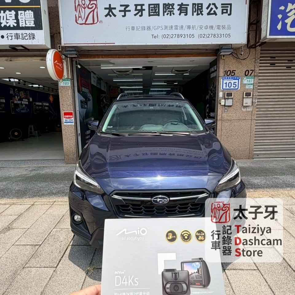 Subaru XV MiVue D4KS installation at Taiziya DashCam Store Subaru XV MiVue D4KS installation at Taiziya DashCam Store
