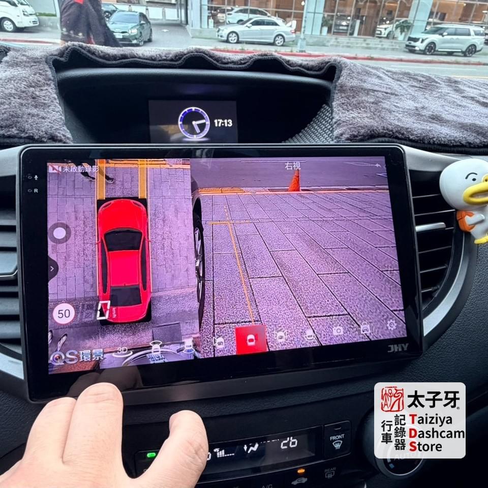 CRV環景校正流程示意 CRV環景校正流程示意