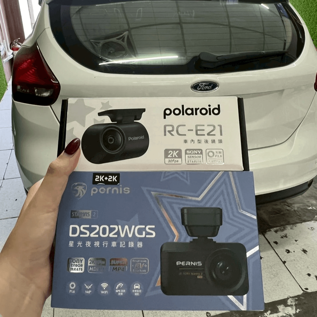 Polaroid行車紀錄器安裝 Polaroid行車紀錄器安裝