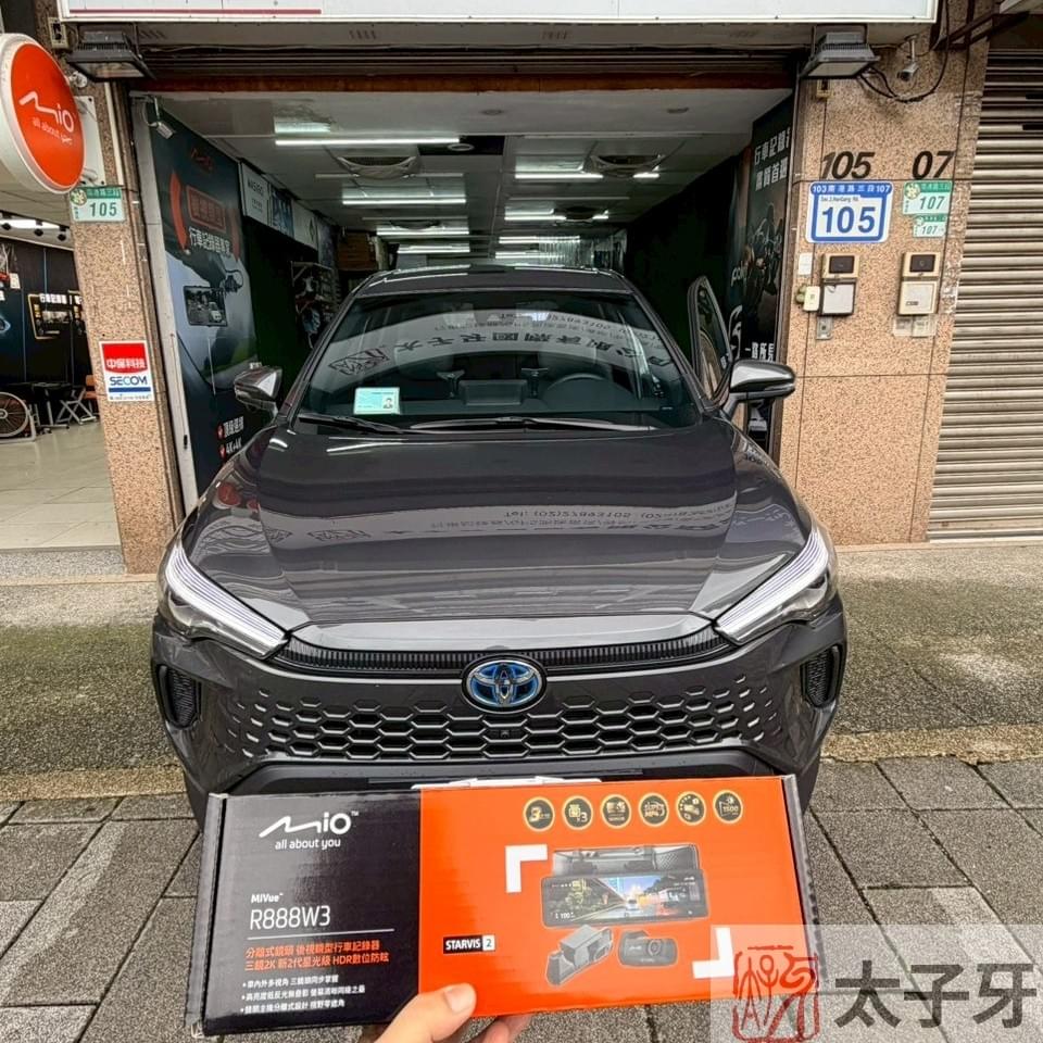 Corolla Cross 多元計程車三鏡 2K 同步錄影效果 Corolla Cross 多元計程車三鏡 2K 同步錄影效果