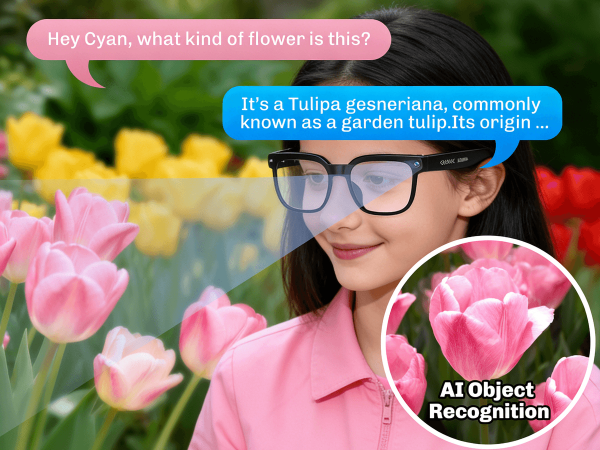 Customized AI glass with camera Customized AI glass with camera