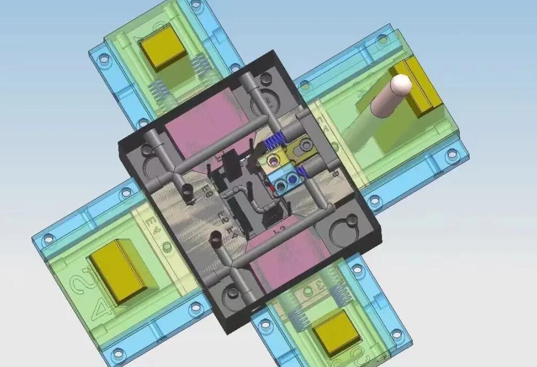 Mold design of 4K dash cam Mold design of 4K dash cam