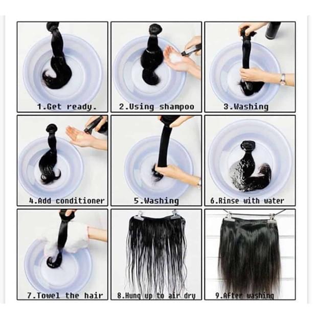 Water Wave Hair Wash Guide Water Wave Hair Wash Guide